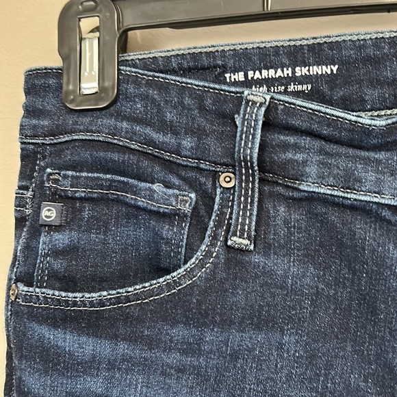 AG Adriano Goldschmied Farrah Skinny High Rise Skinny Sz 29 - Picture 5 of 12